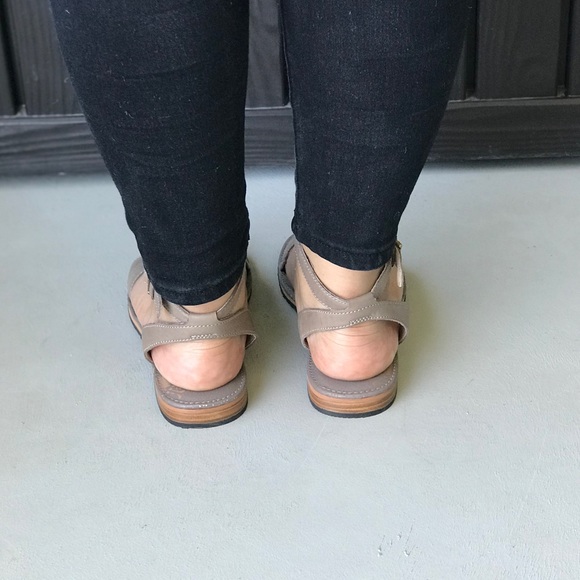 Full Grain Leather Comfortable Slingback Sandals - Picture 4 of 6